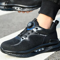 Lightweight Safety Shoes with Rotating Button - Vega