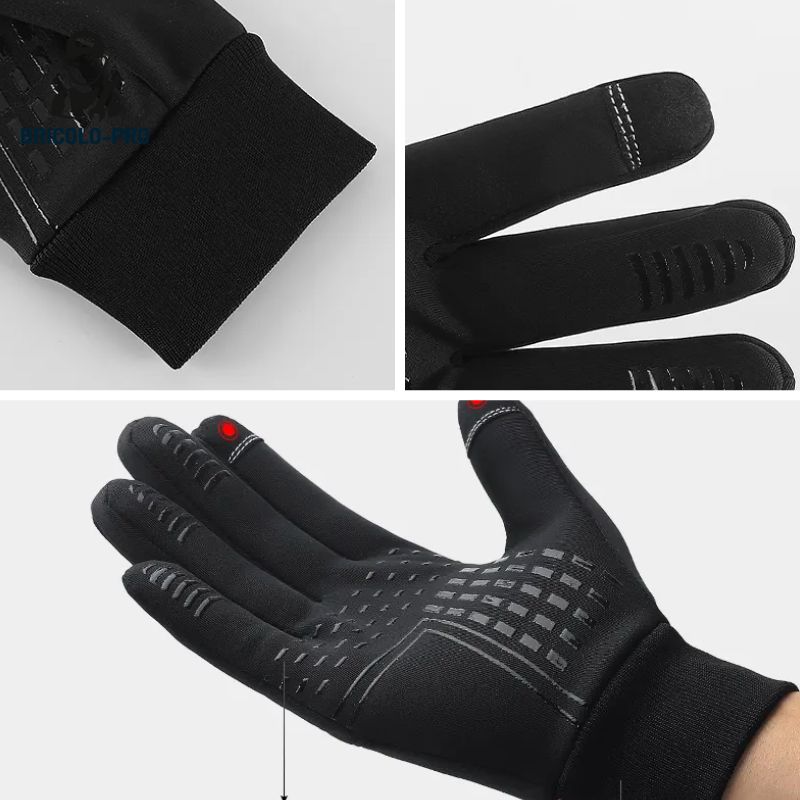 Gants de Protection Imperméables Tactiles Hiver - WarmGloves – Bricolo-Pro